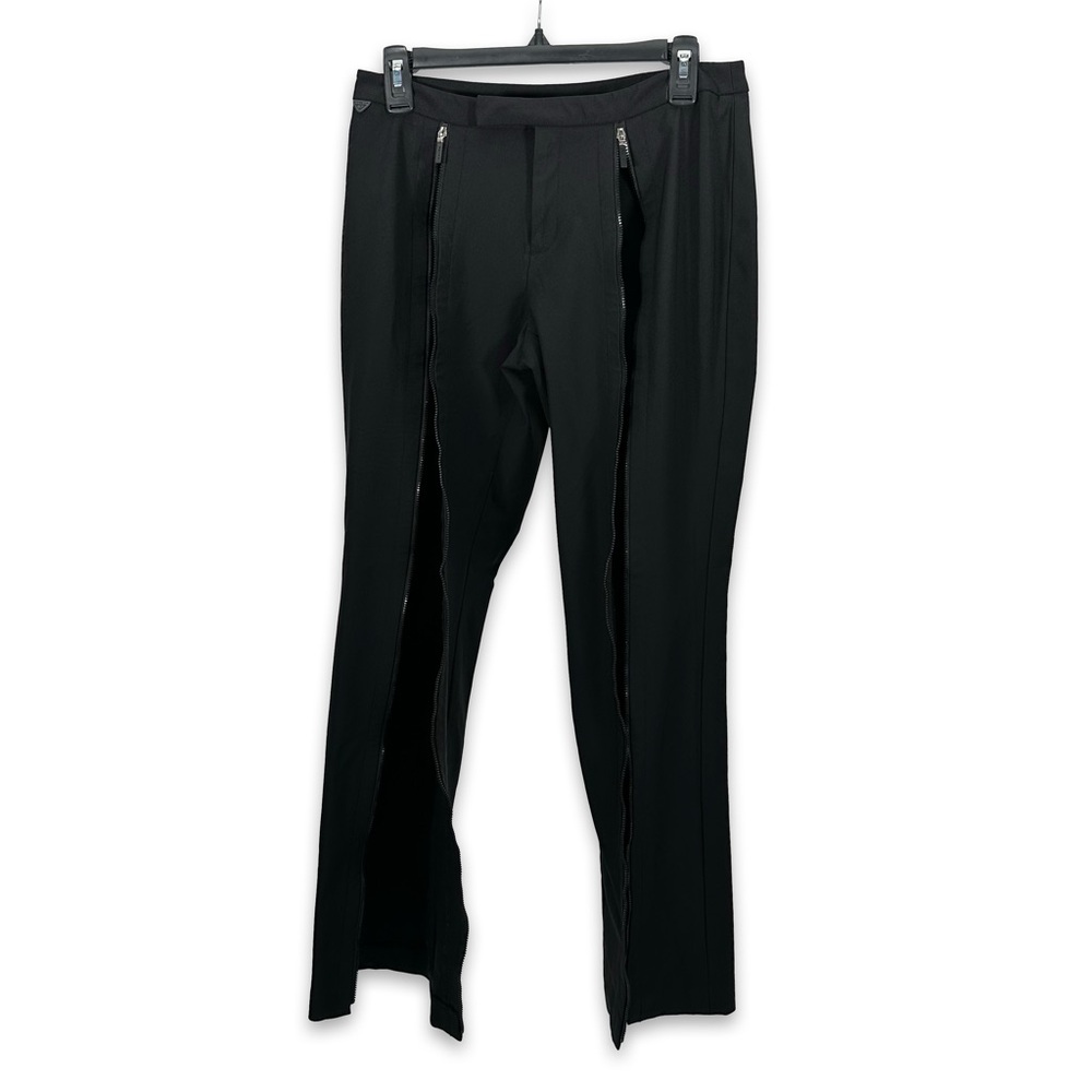Vintage Ralph Lauren black zipper pants size 6